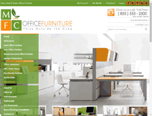 Tablet Screenshot of mfcoffice.com